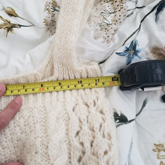 Mango NWOT knit sweater tank top crop - Picture 3 of 7